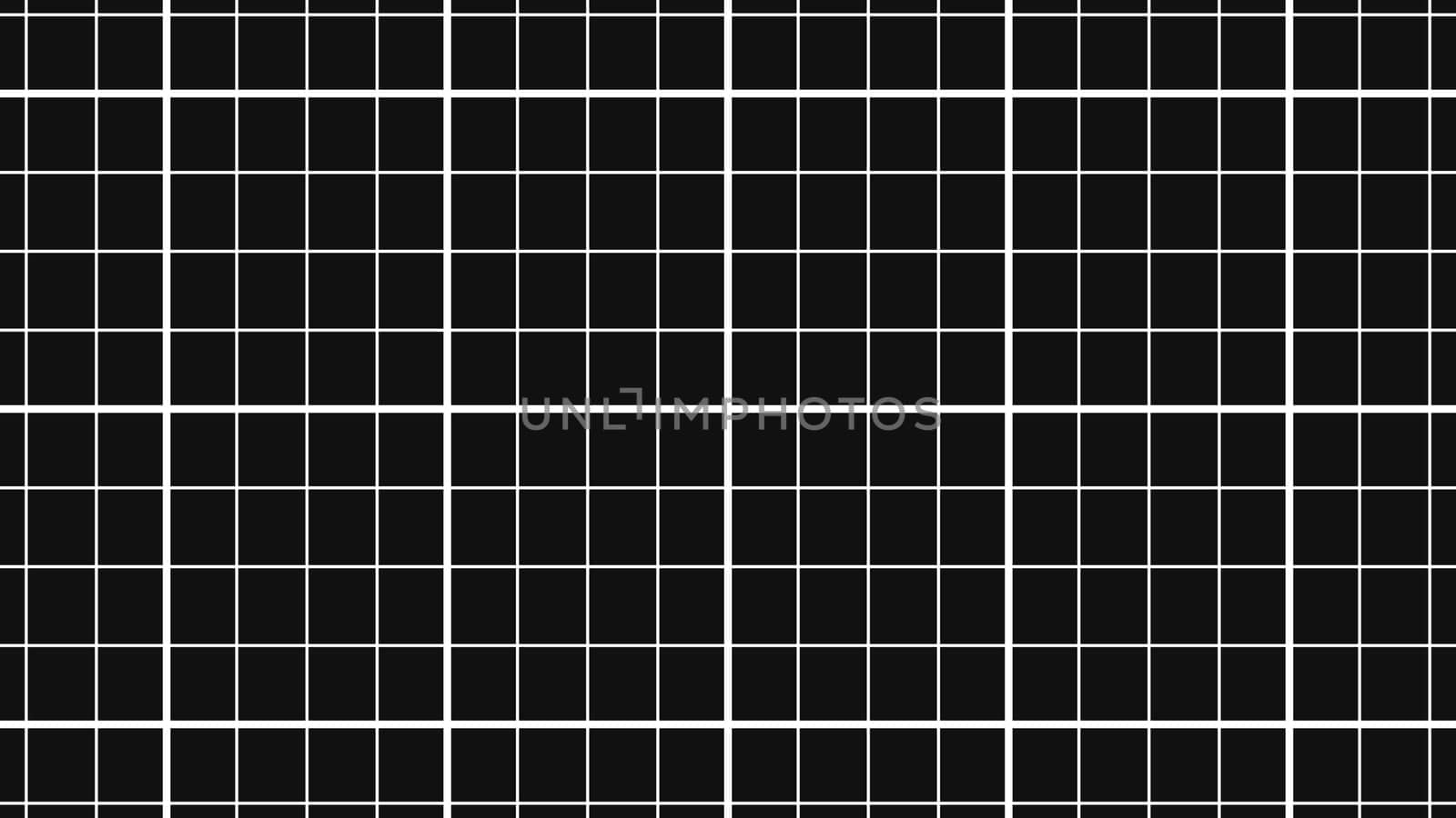 White grid. Computer generated 3d render