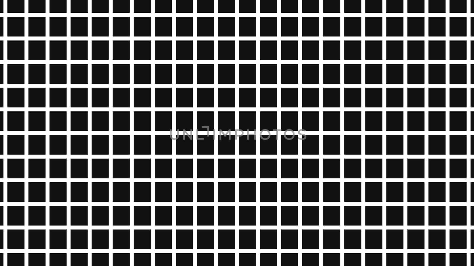 White grid. Computer generated 3d render