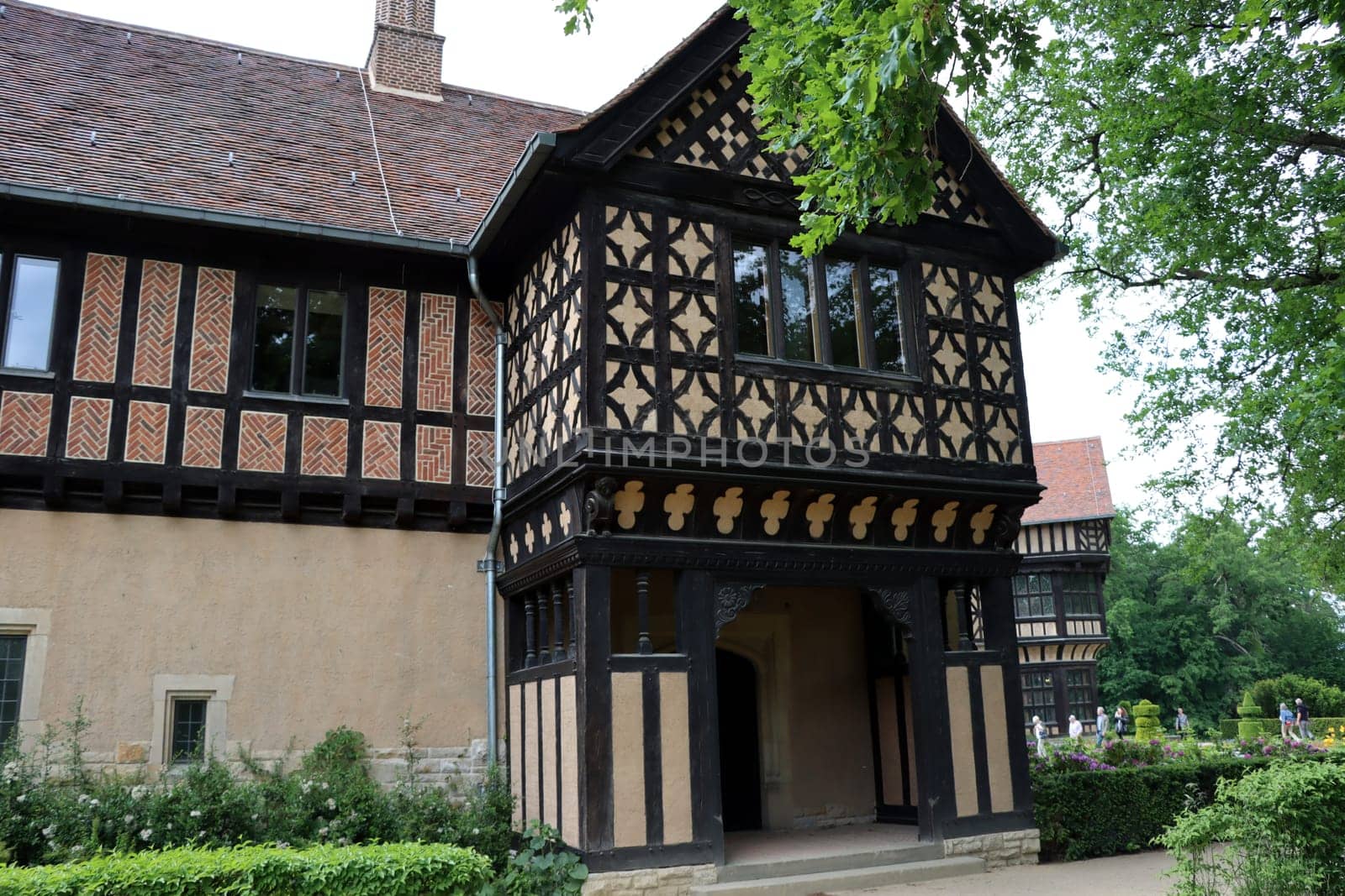 Schloss Cecilienhof historische Stätte der Potsdamer Konferenz 1945, Brandenburg, Deutschland, Potsdam