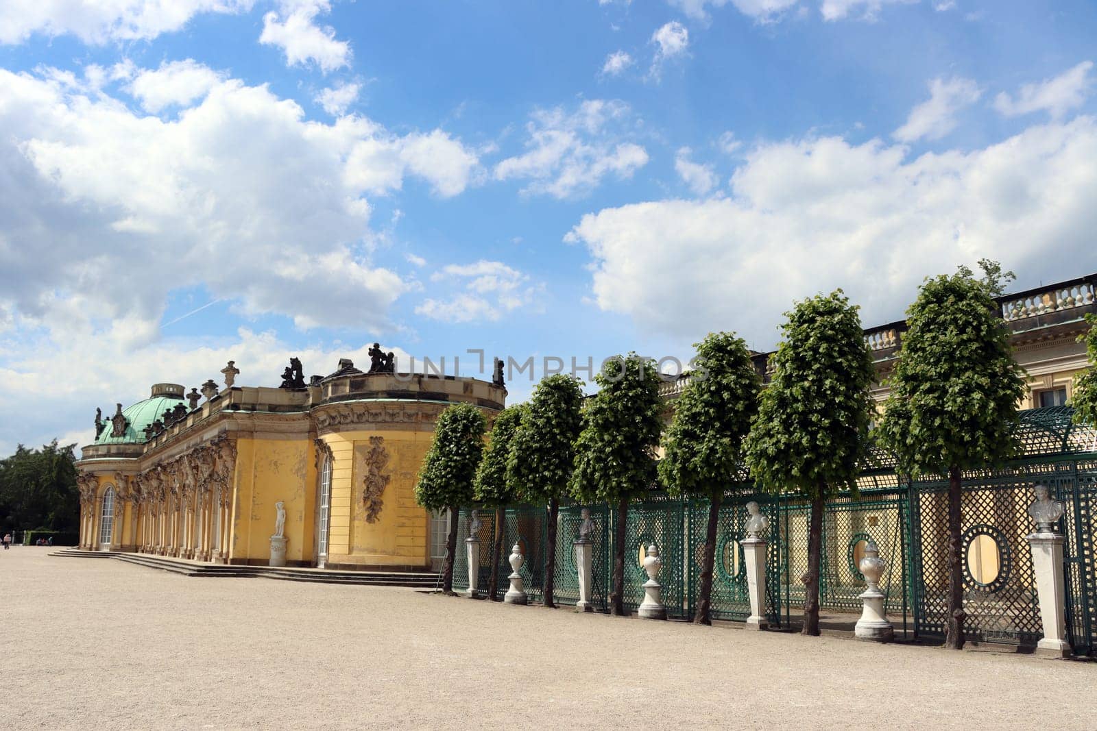 Sanssouci - Ensemble von Schlössern und Gärten, Brandenburg, Deutschland, Potsdam