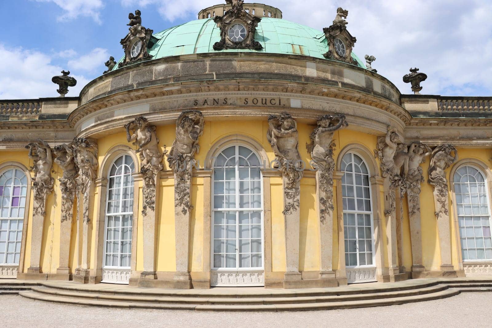 Sanssouci - Ensemble von Schlössern und Gärten, Brandenburg, Deutschland, Potsdam