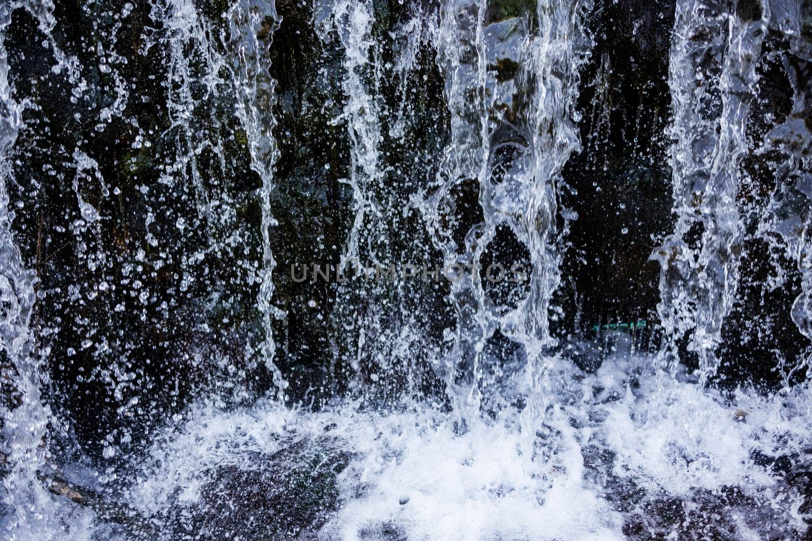 Waterfall, coastline, natural, cool, view, destination, alpine, open air, spray