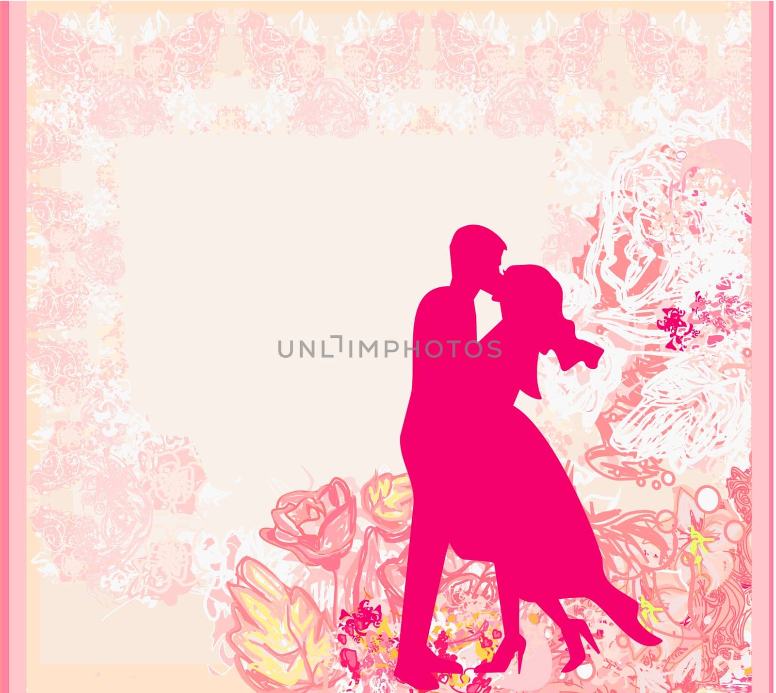 wedding dancing couple background
