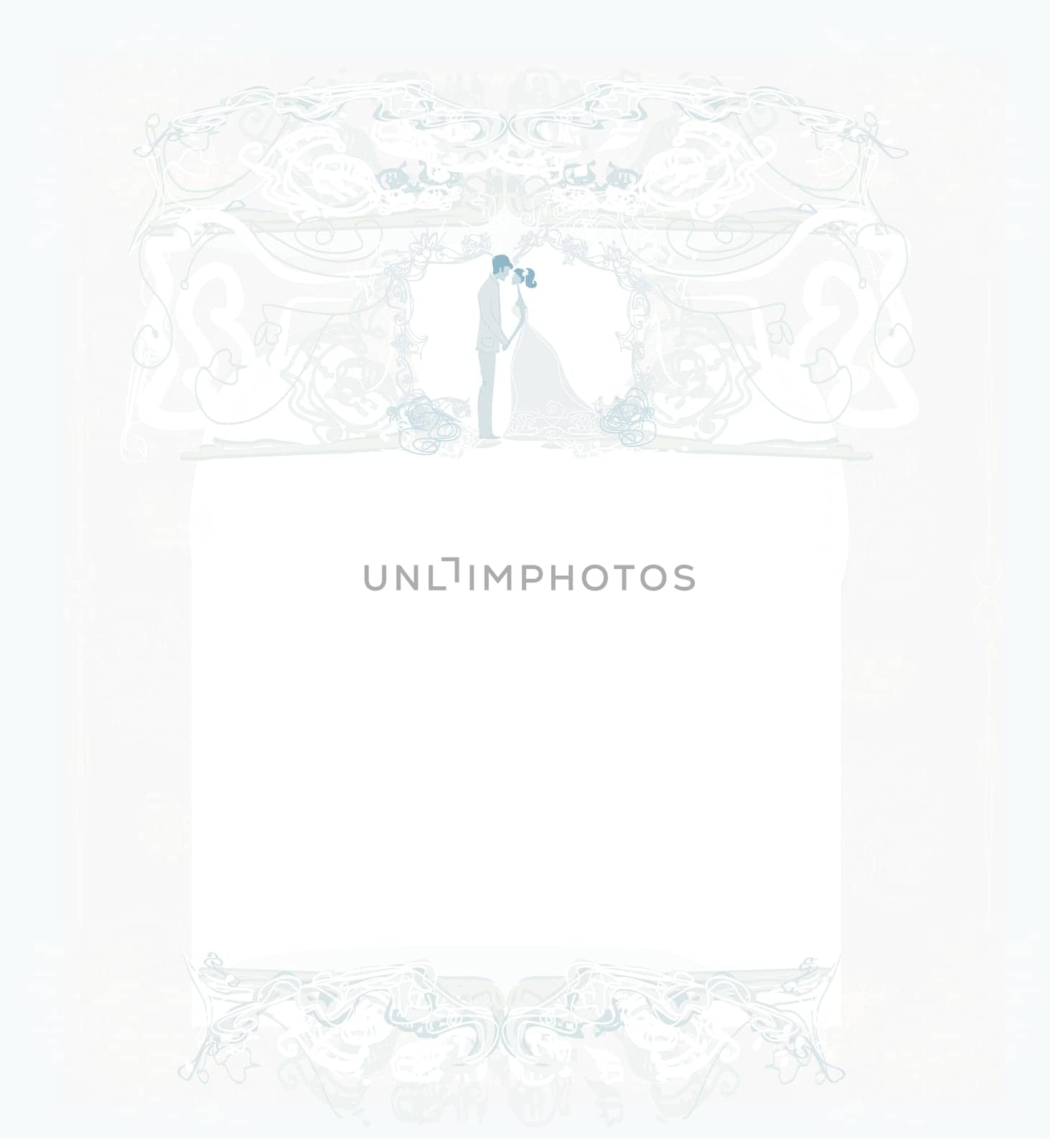 elegant wedding invitation