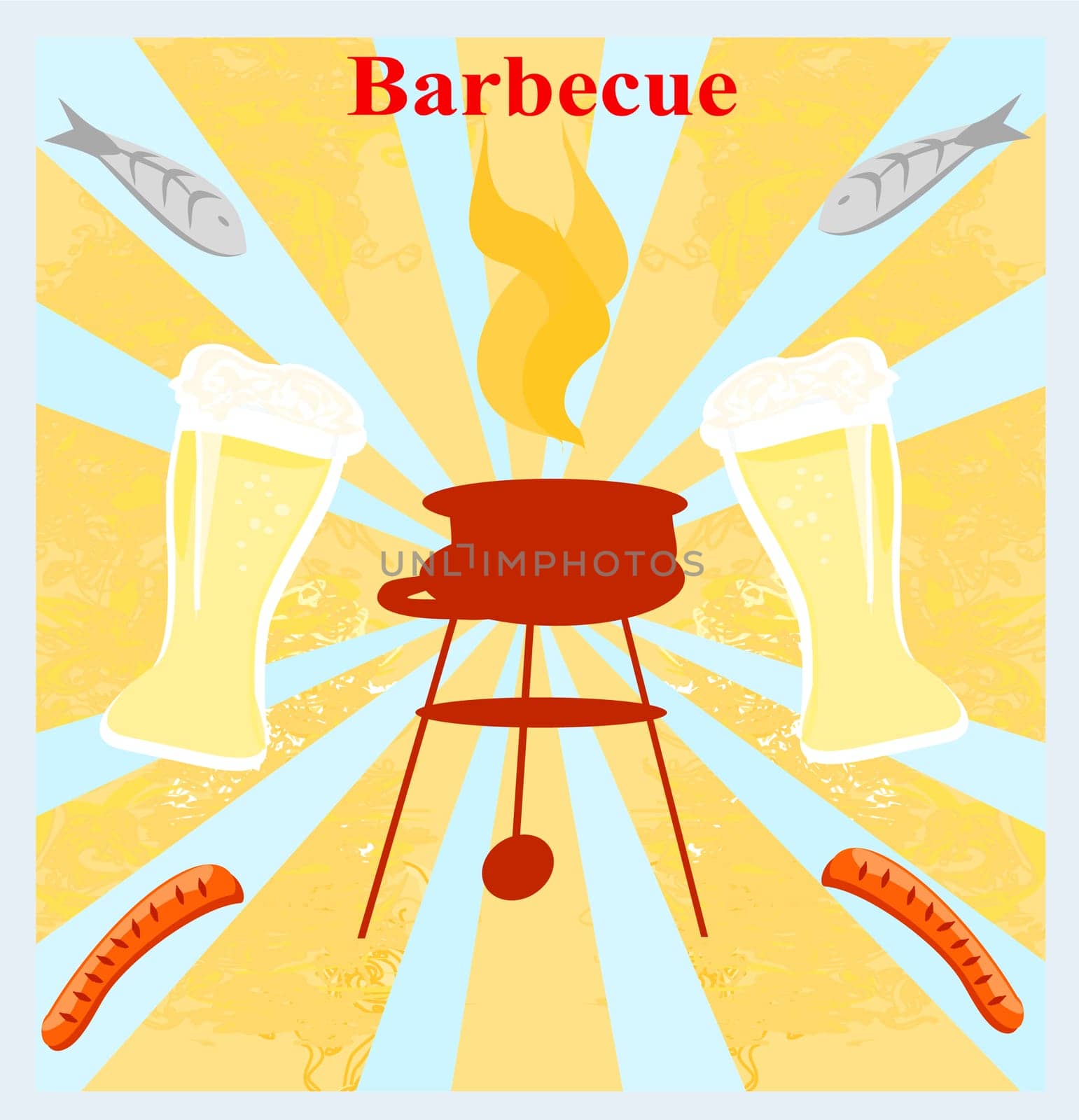 Barbecue Party Invitation