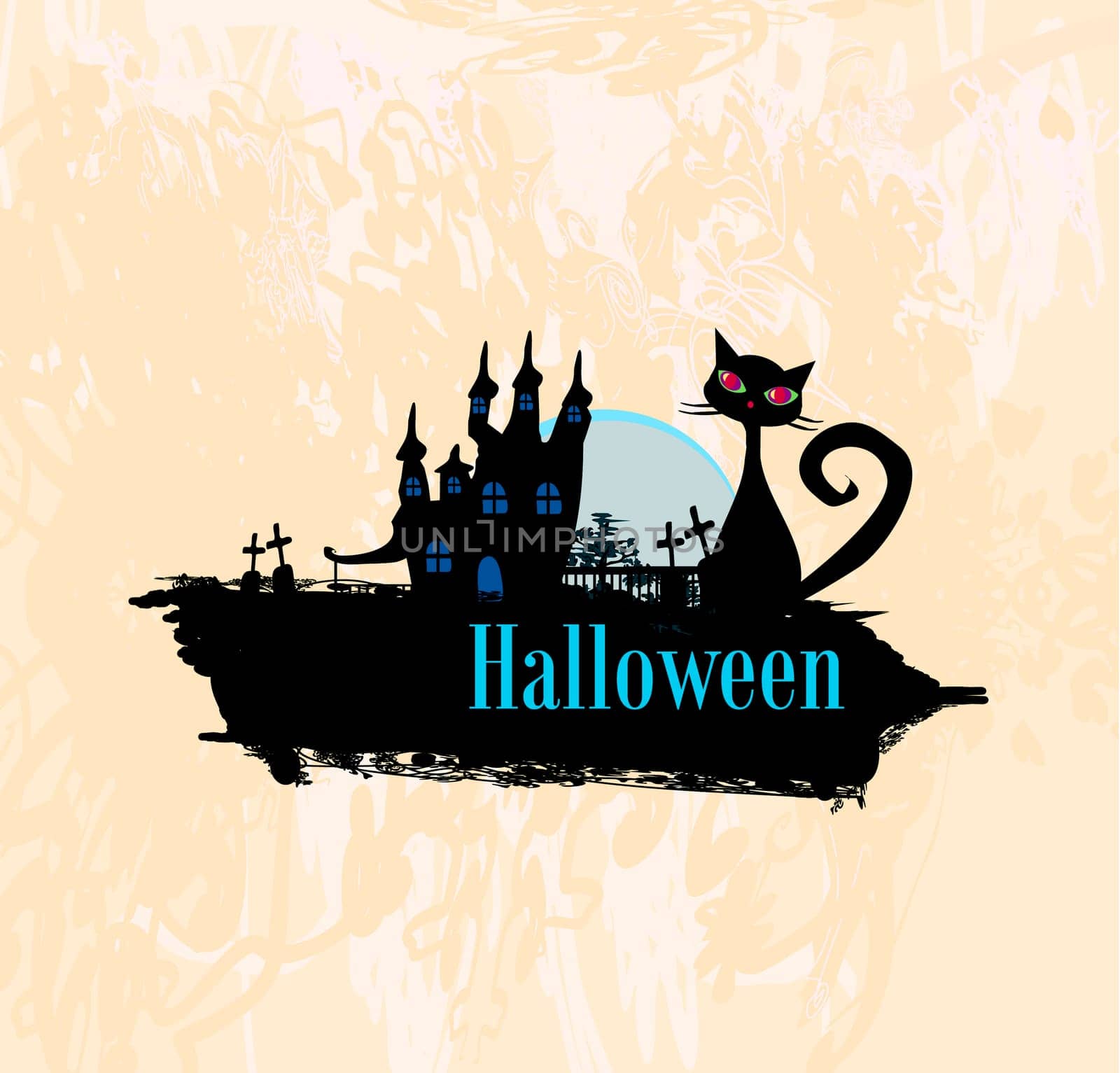 halloween invitation poster