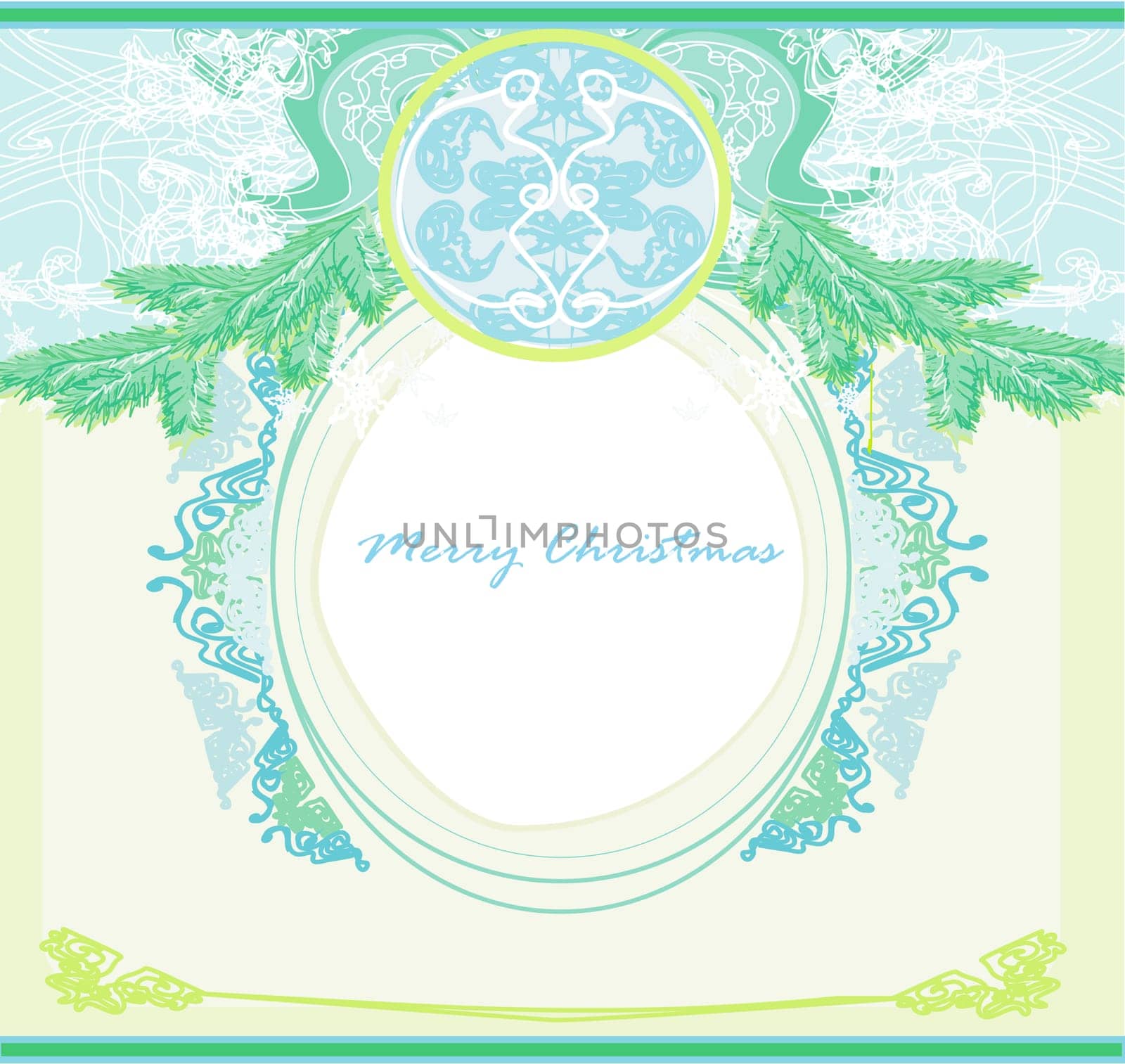 Christmas Framework style card