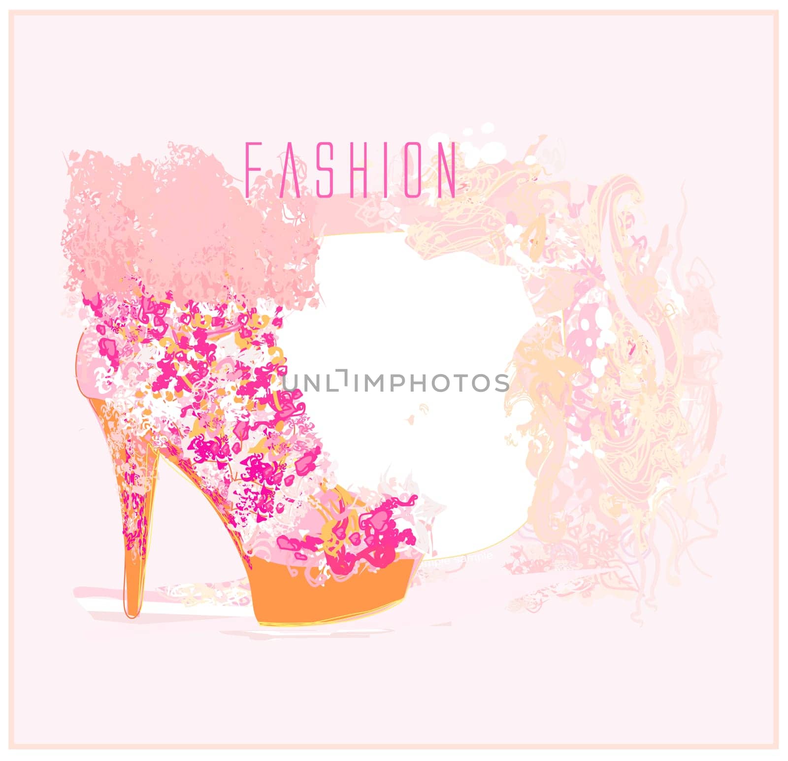 shoes vintage poster
