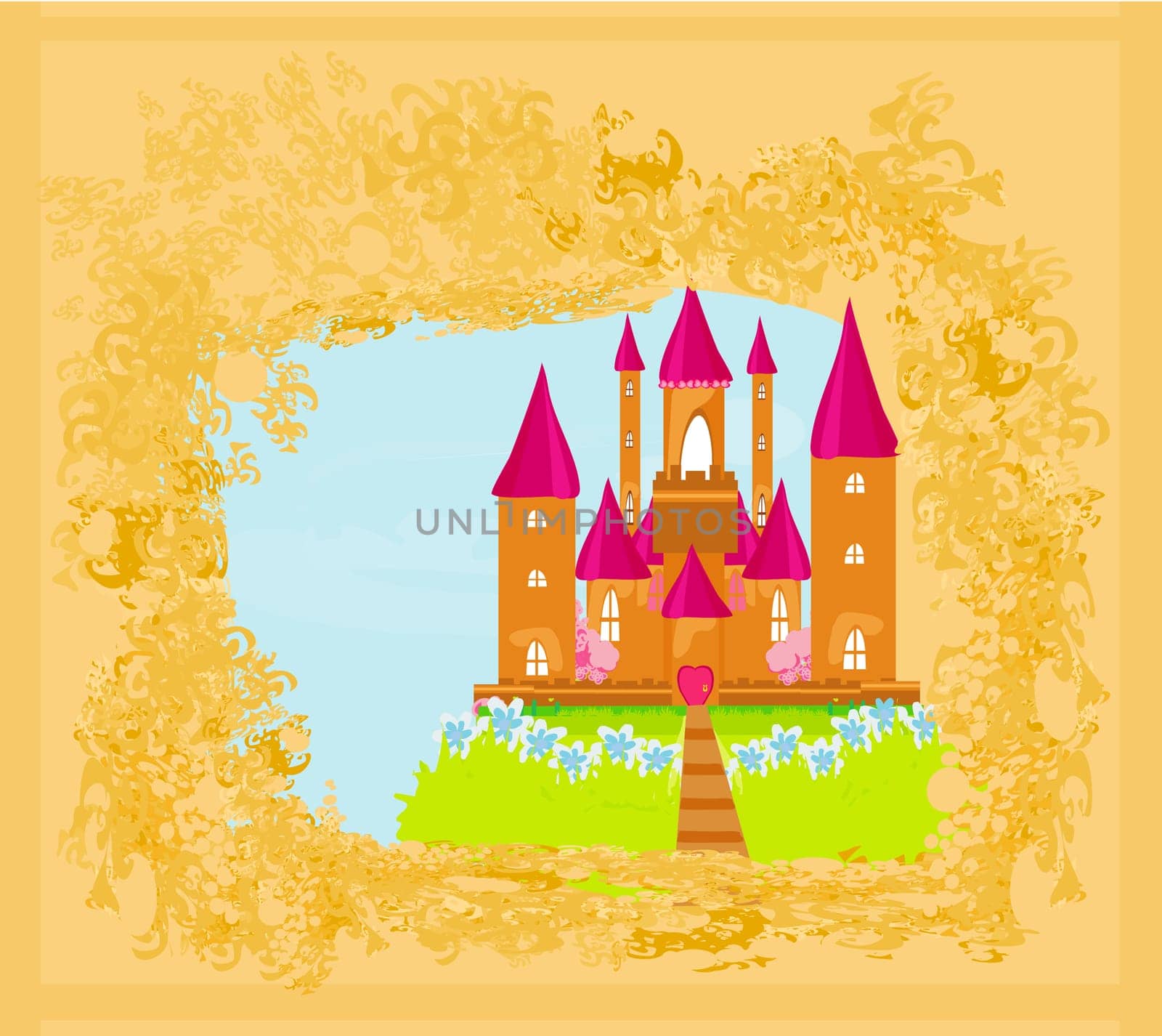 Magic Fairy Tale Princess Castle