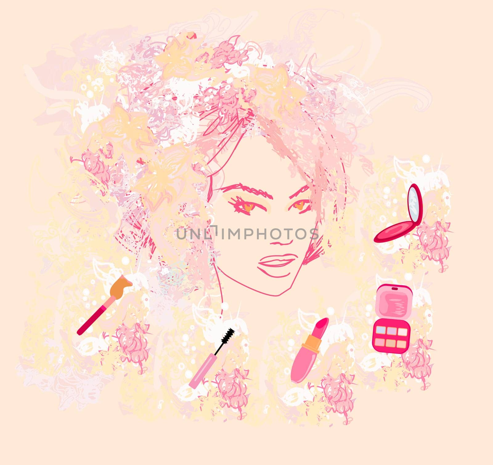 Make-up girl - poster