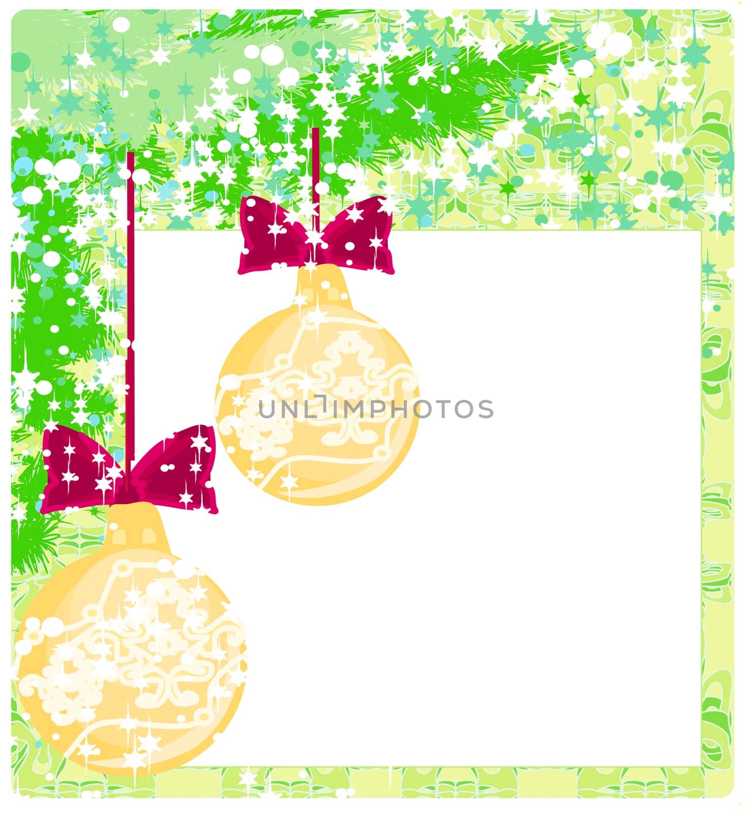 Christmas Framework style card