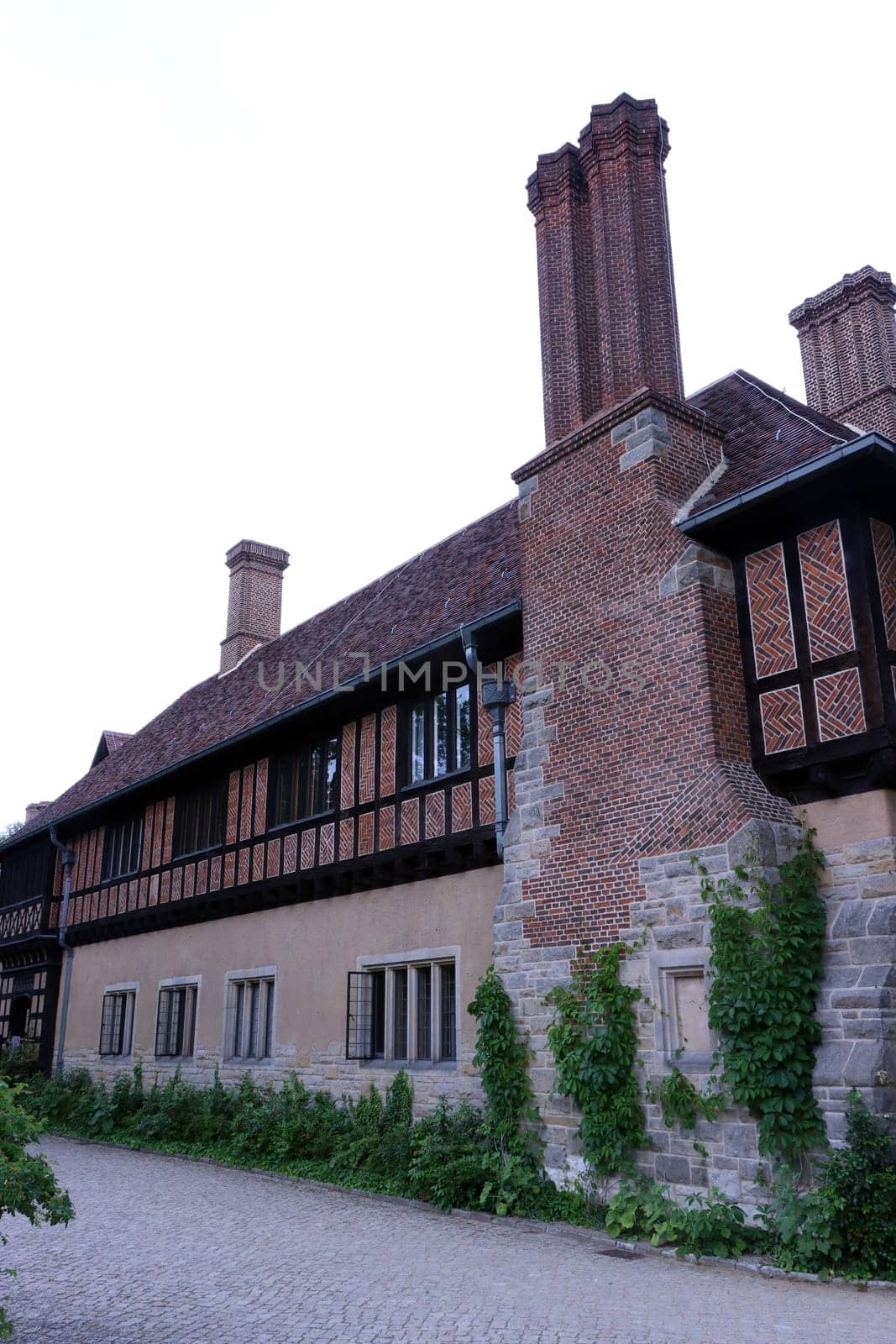 Schloss Cecilienhof historische Stätte der Potsdamer Konferenz 1945, Brandenburg, Deutschland, Potsdam