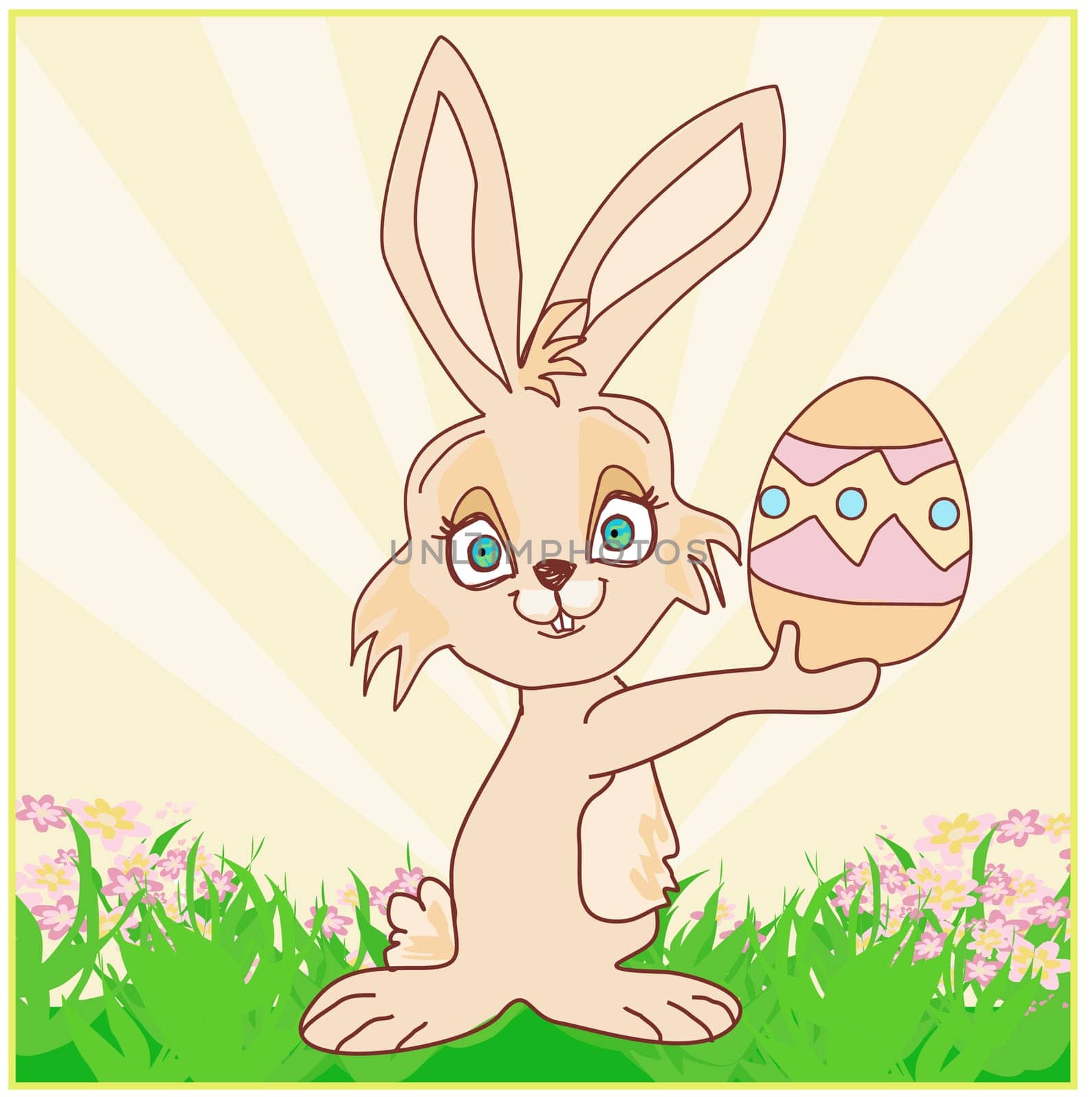 Doodle  Easter Bunny