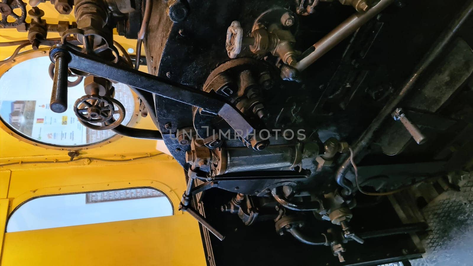 OUDDORP, NETHERLANDS - MAY 05, 2022:.Ouddorp, The Netherlands - May 05, 2022:.Visit the Railway Museum in Ouddorp, the Netherlands RTM Museum Ouddorp with a ride on the historical museum train and a steamboat trip