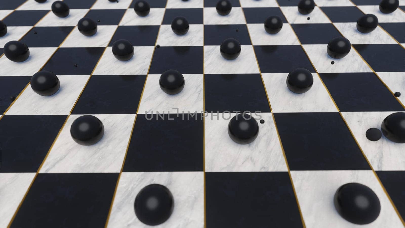 3D illustration Background for advertising and wallpaper in geometry style and abstract scene. 3D rendering in decorative concept