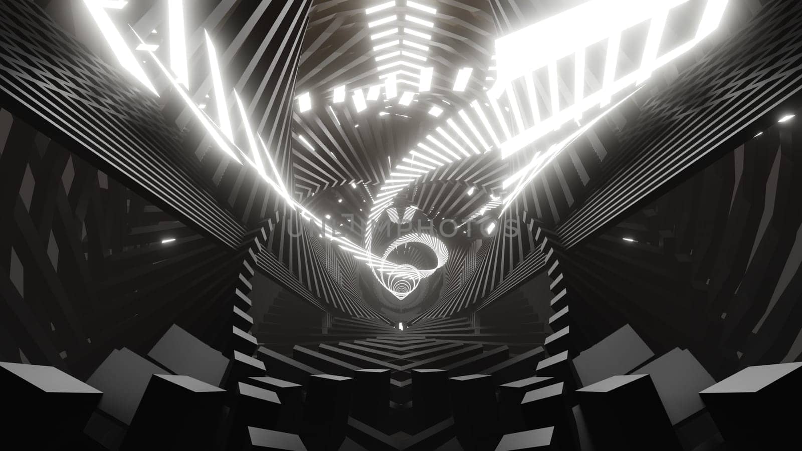3D illustration Background for advertising and wallpaper in architecture and building scene. 3D rendering in decorative concept.