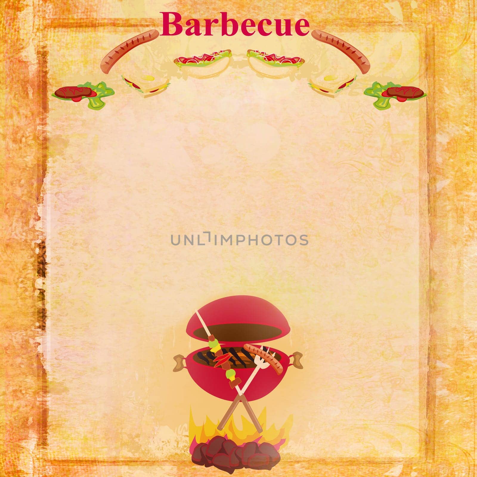 Barbecue Party Invitation