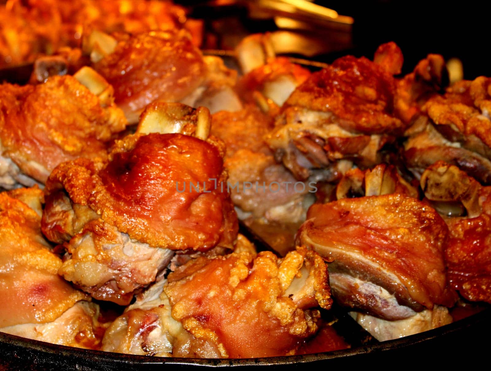knuckle of pork in the oven