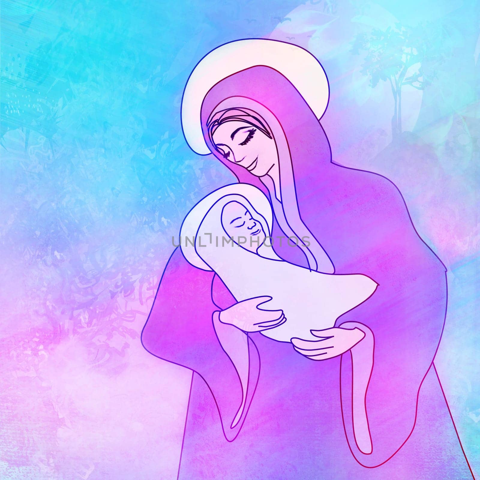 Madonna and child Jesus