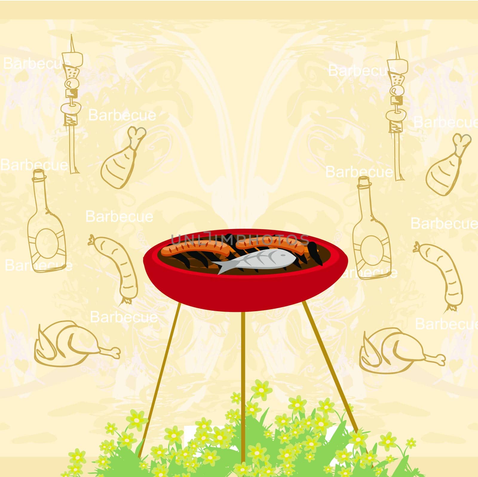 Barbecue Party Invitation