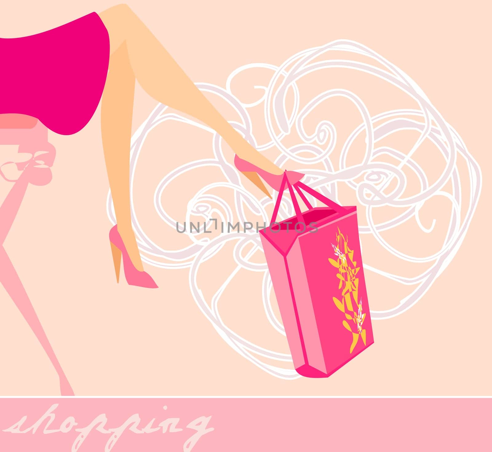 shopping girl