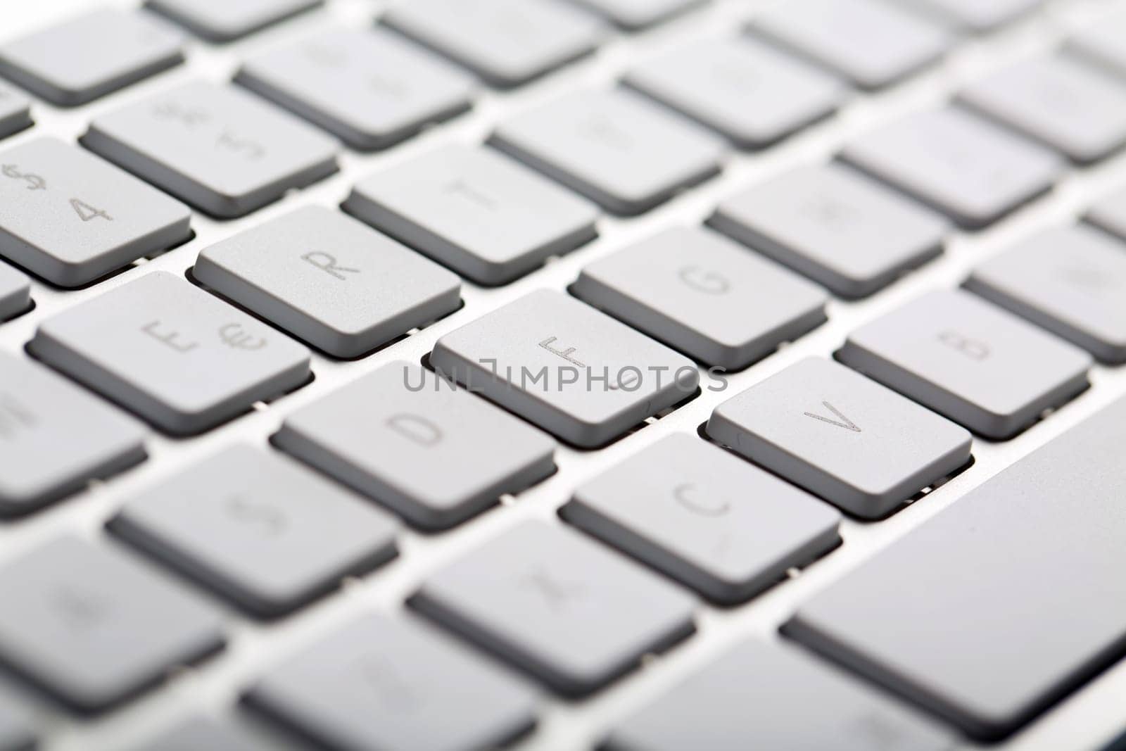 Macro of Wireless Metallic Keyboard