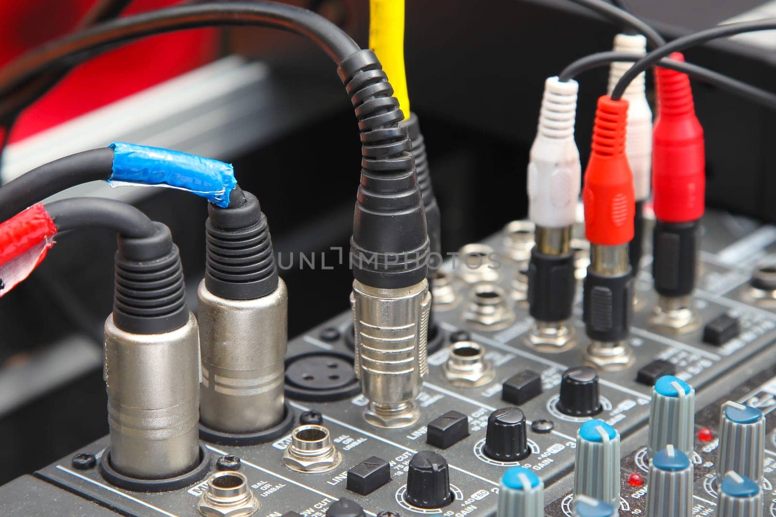 Sound mixer for various music and sound themes