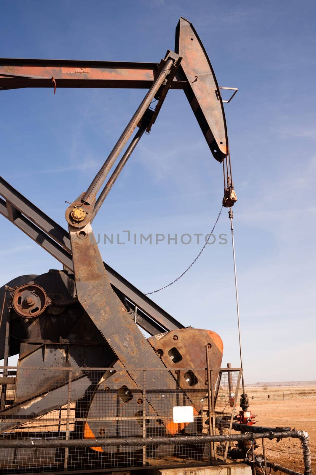 A device used for oil exploration in North Dakota