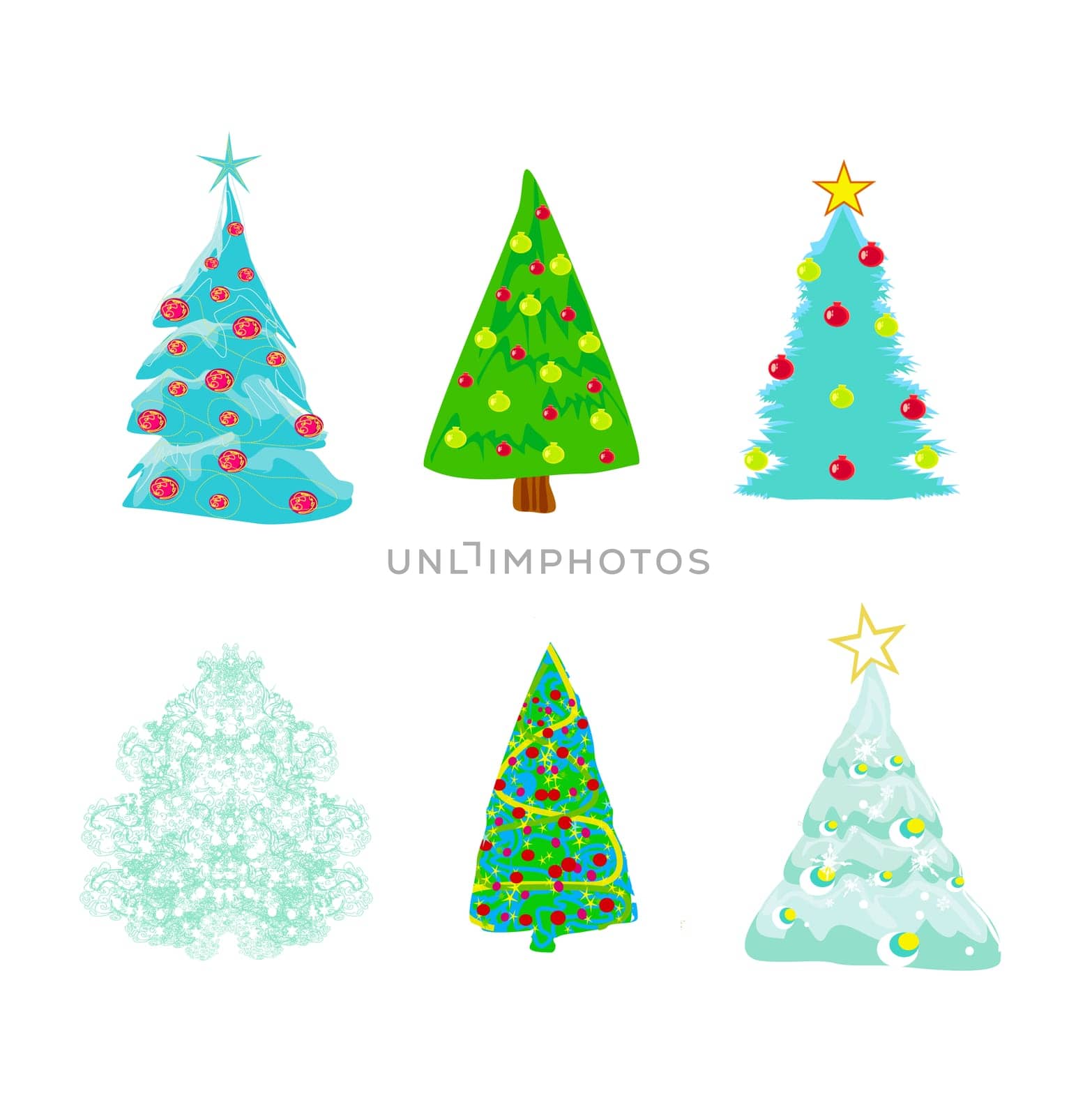 Christmas tree set