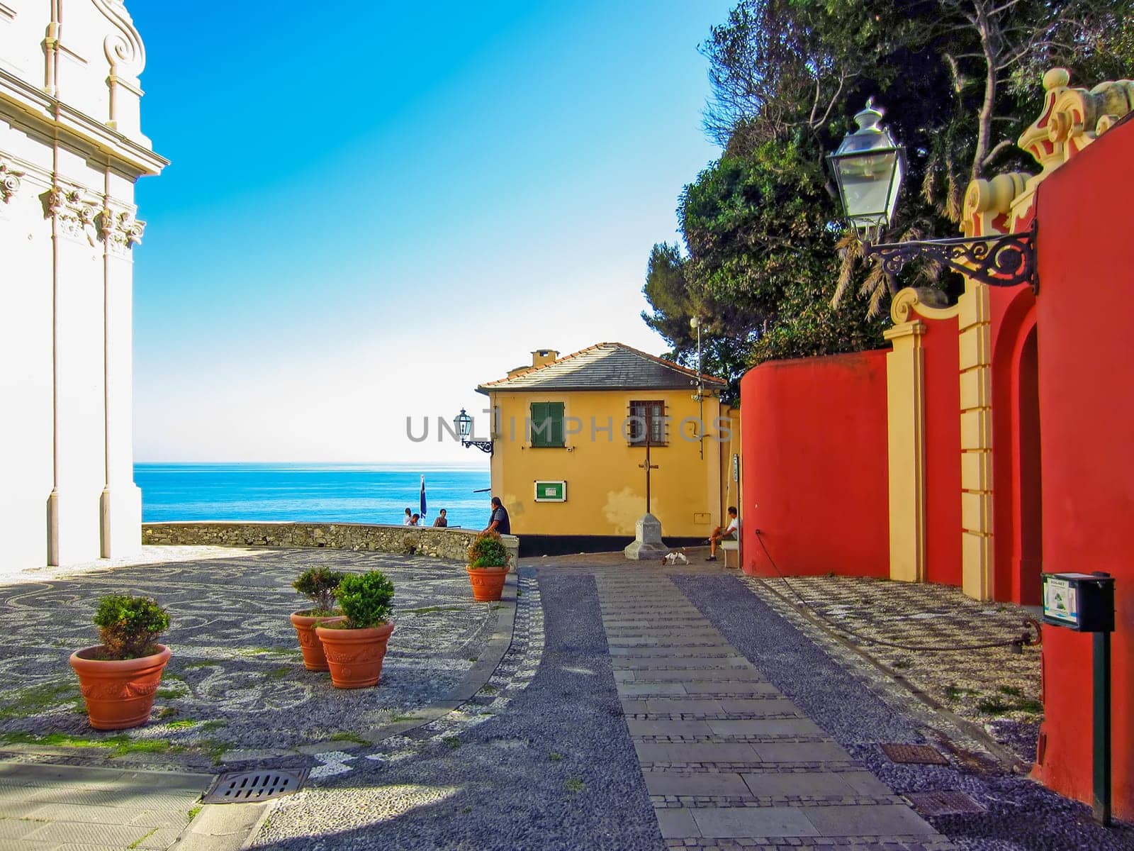Bogliasco in Liguria  on Italian Coast