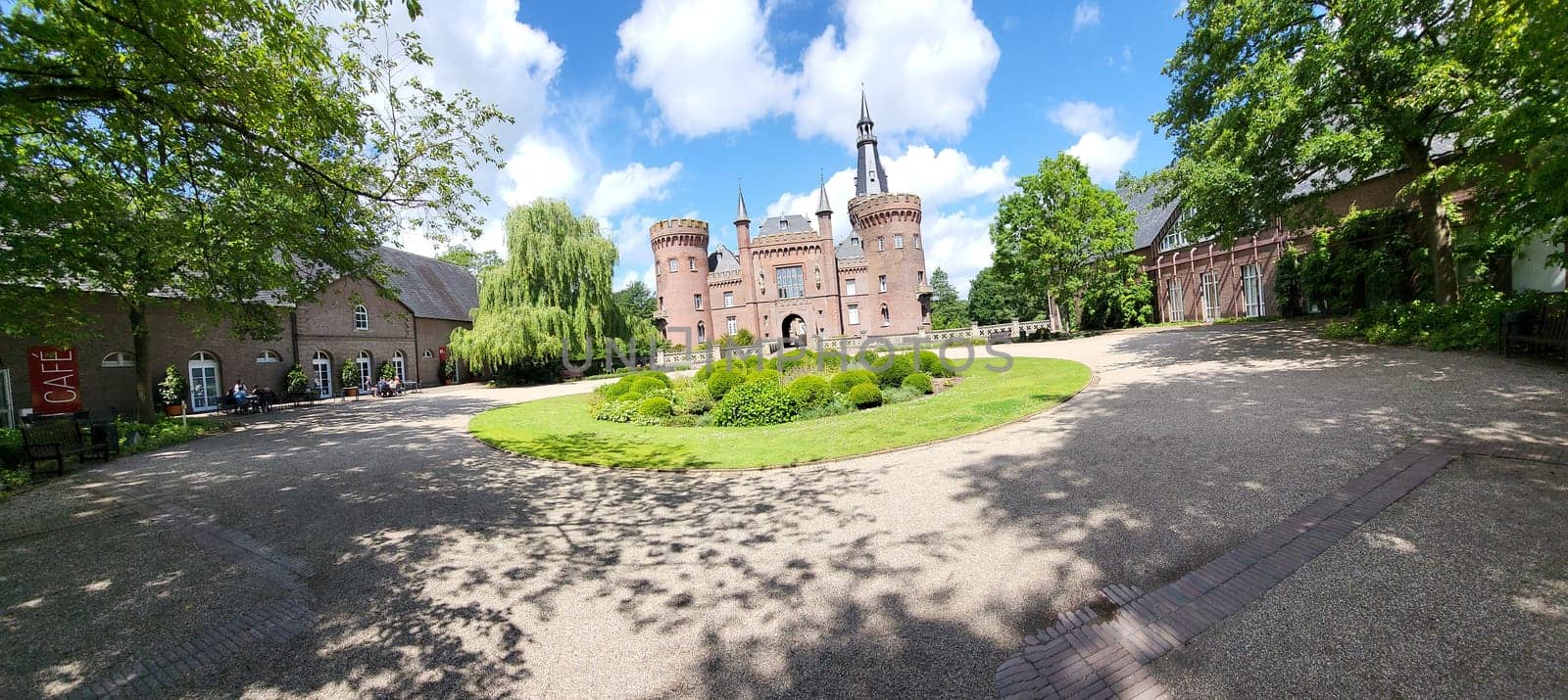 Moyland Castle in Bedburg-Hau on the Lower Rhine