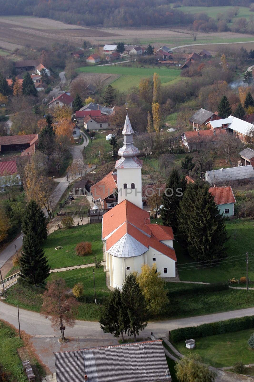 Parish church of St. George in Durdic, Croatia