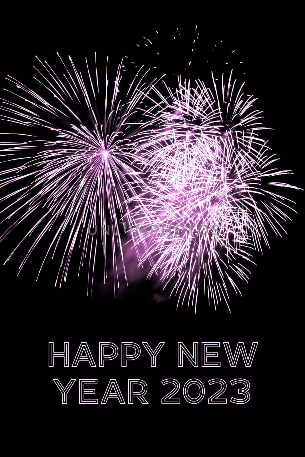 Luxury firework event sky show turn of the year celebration. Holidays season party time. Premium entertainment nightlife background.