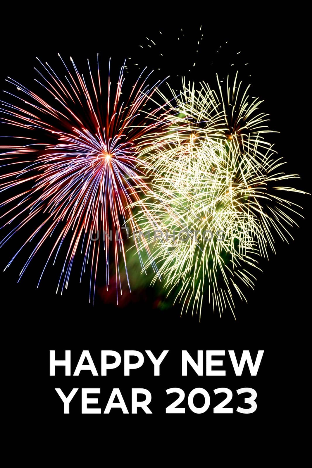 Luxury firework event sky show turn of the year celebration. Holidays season party time. Premium entertainment nightlife background.