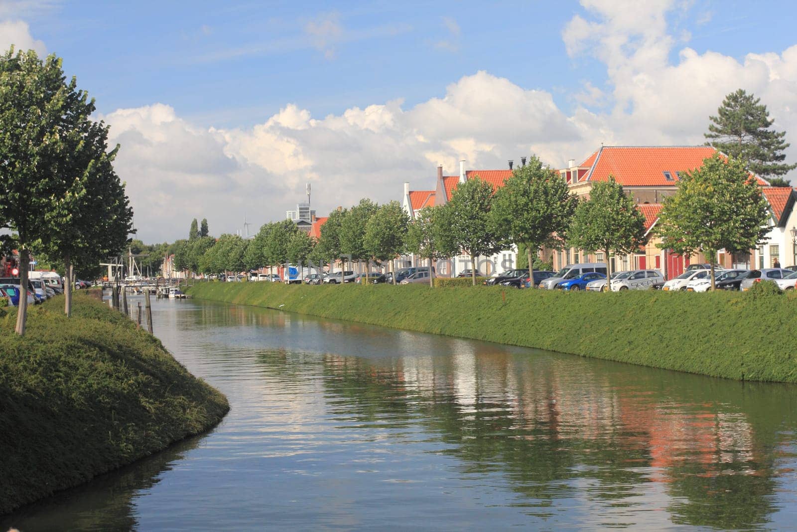 Brielle, Netherlands – August 5, 2016 -  is a Dutch city and municipality of the province of South Holland.Brielle, Niederlande – 05. August 2016 –  ist eine niederländische Stadt und Gemeinde der Provinz Südholland.