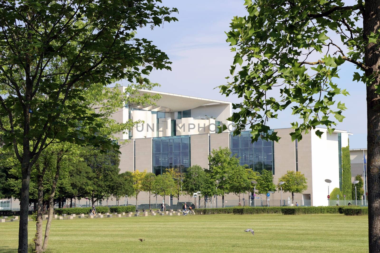 Bundeskanzleramt im Regierungsviertel, Dienstsitz des Bundeskanzlers, Deutschland, Berlin