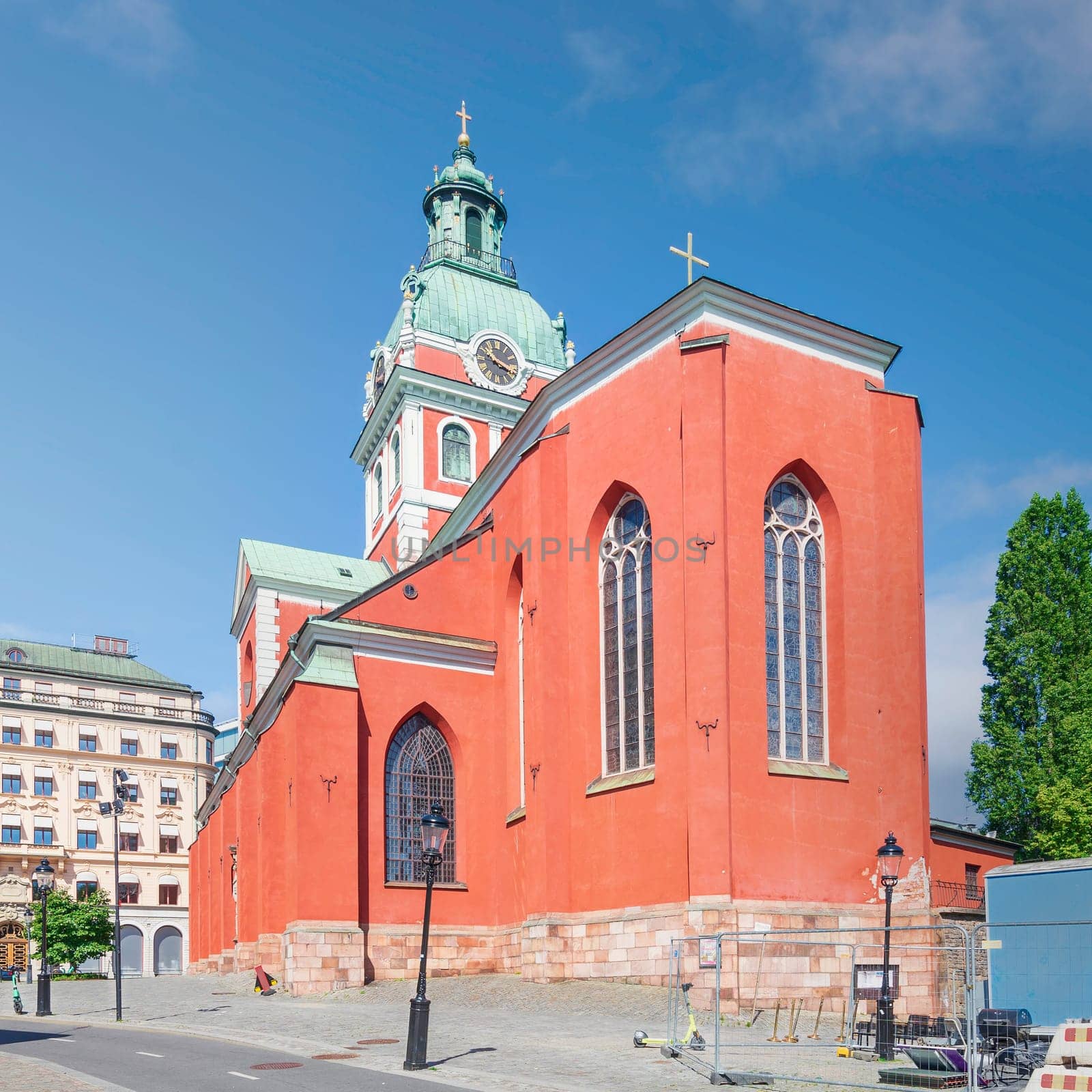 Sankt Jacobs kyrka, a church in Norrmalm, central Stockholm, Sweden