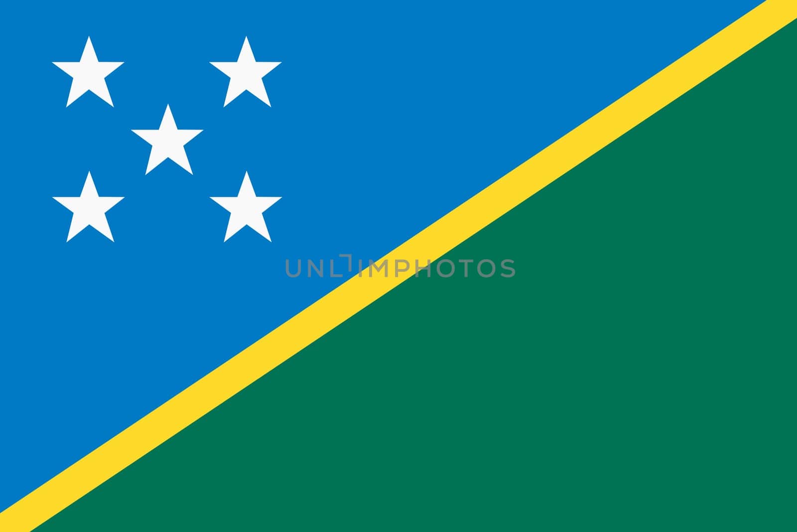 A Solomon Islands background illustration large file white star blue green yellow diagonal