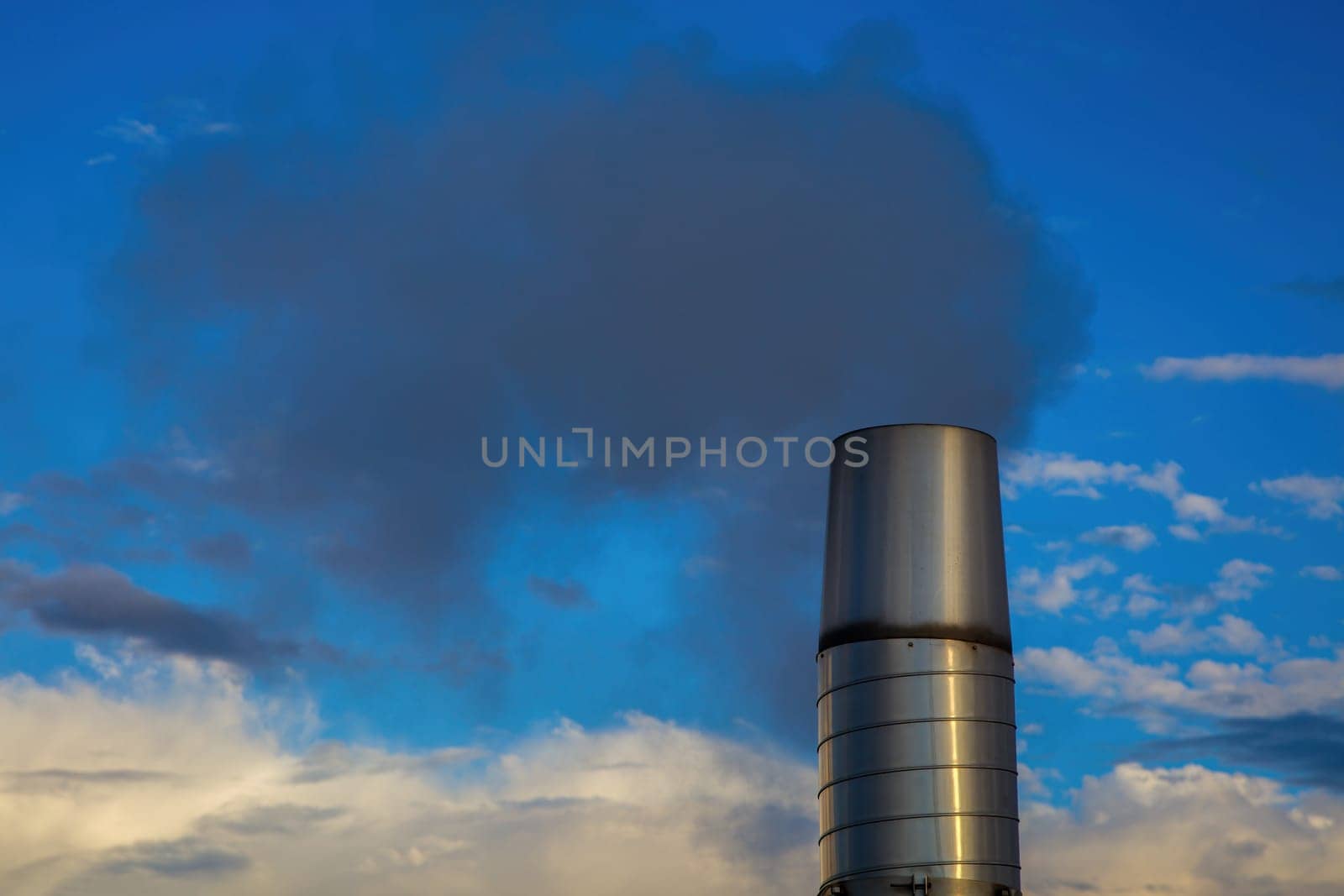chimney global warming co2 air pollution smoke environmental problem