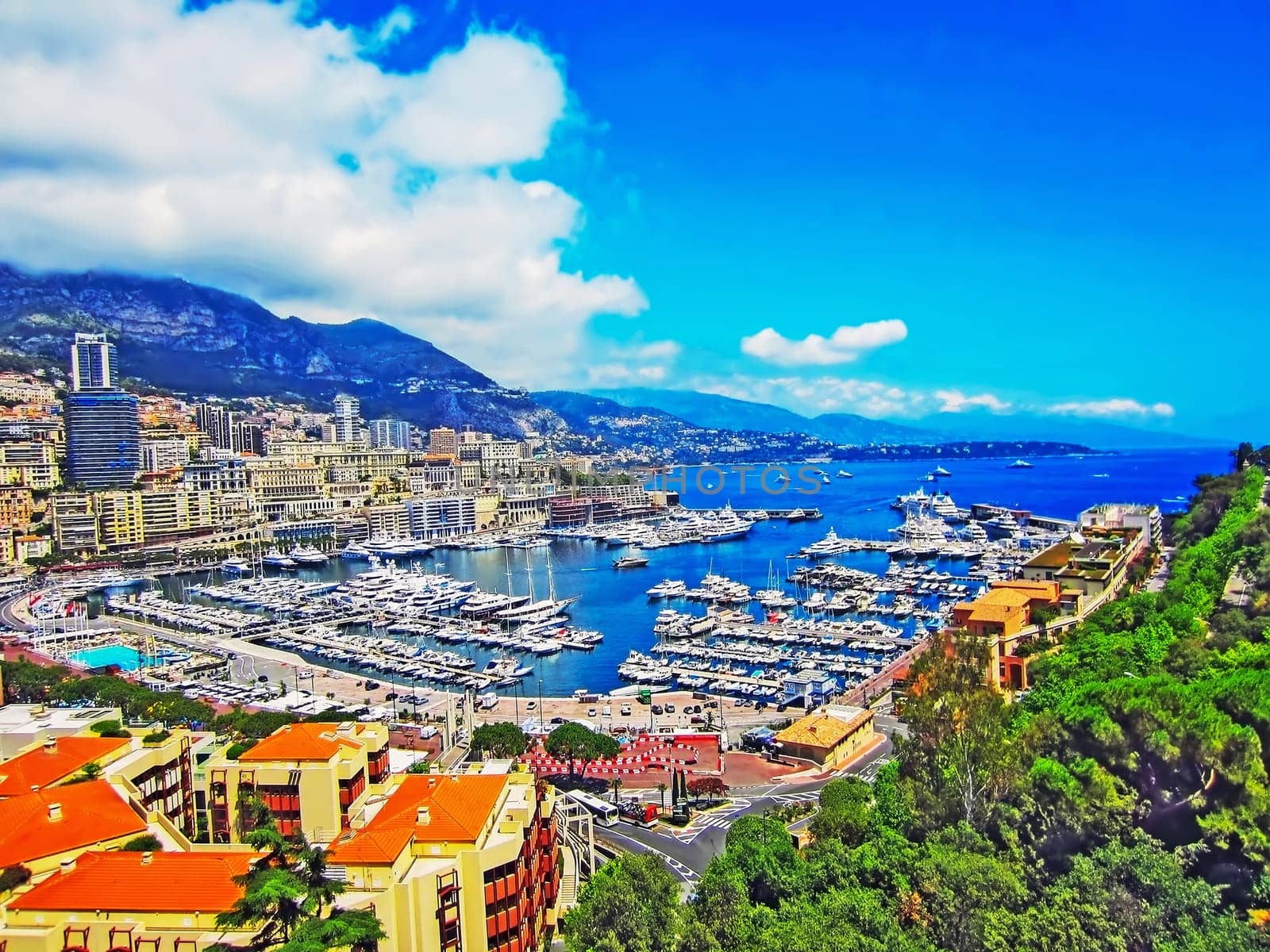 Harbor in Monte Carlo, Monaco