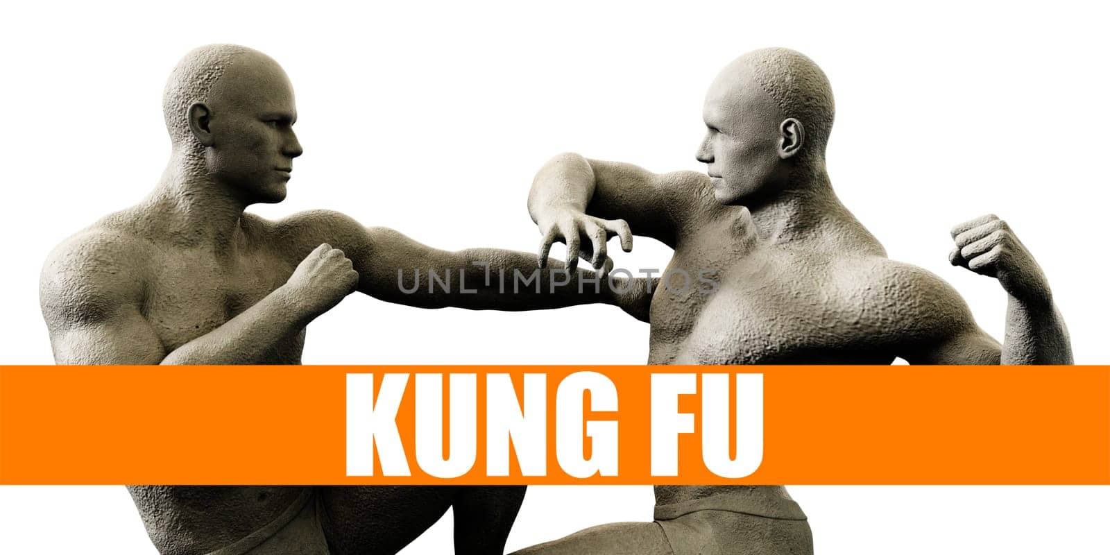 Kung fu Classes Training Fighting Concept Background