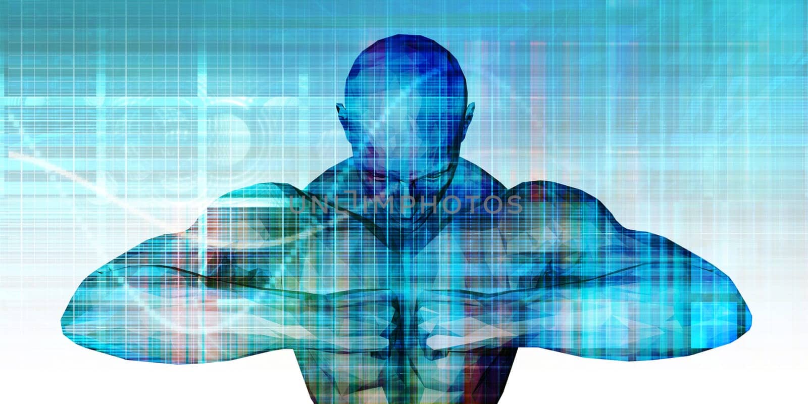 VR Fitness Exercise Game as Fun Background