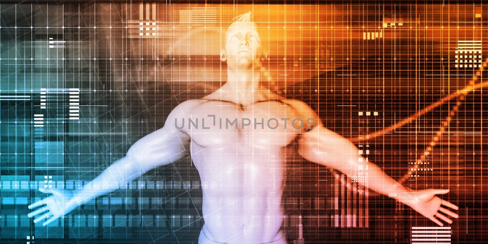 Investment Opportunities Online Technology Abstract Background Art