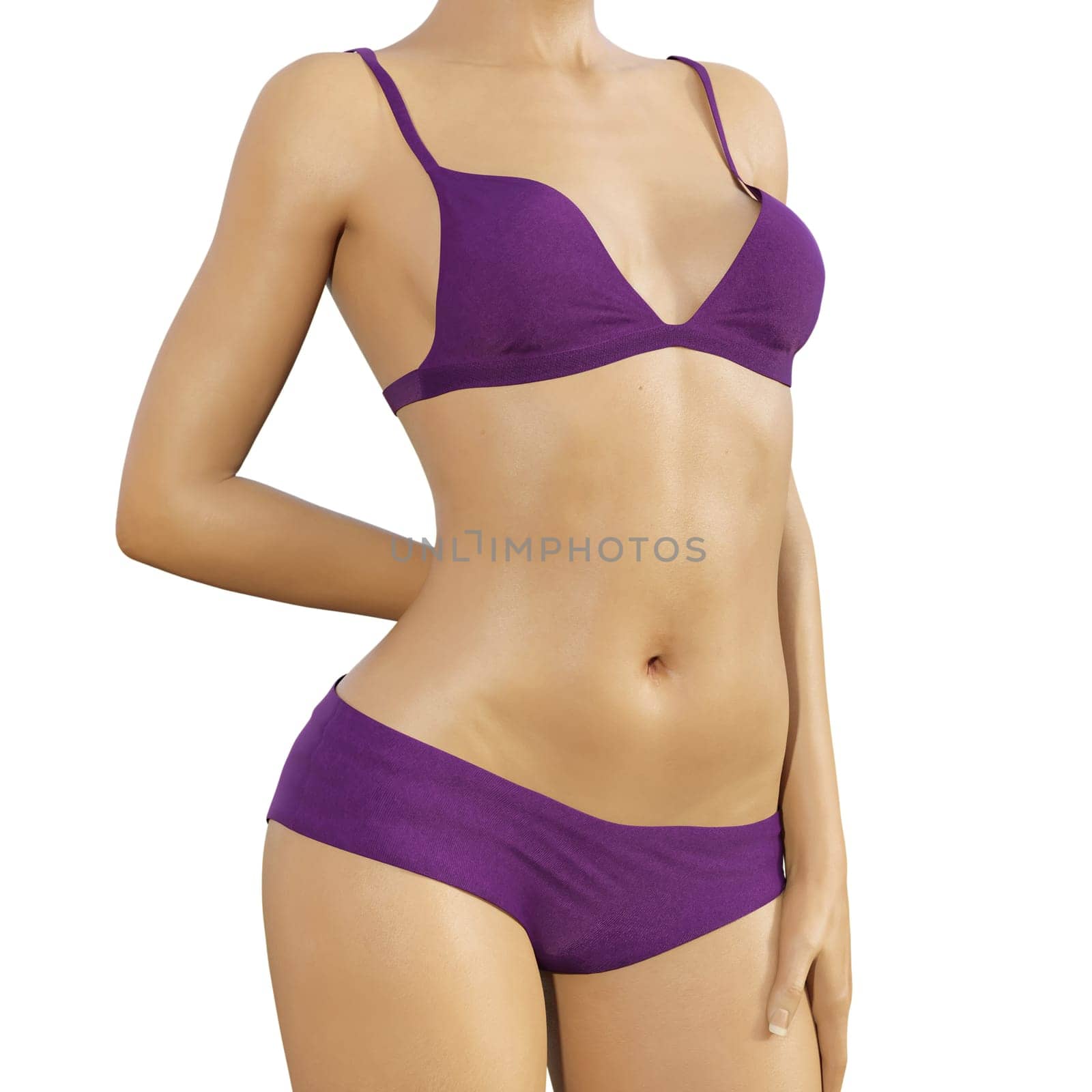 Aesthetic Treatment Medicine for the Body of Woman