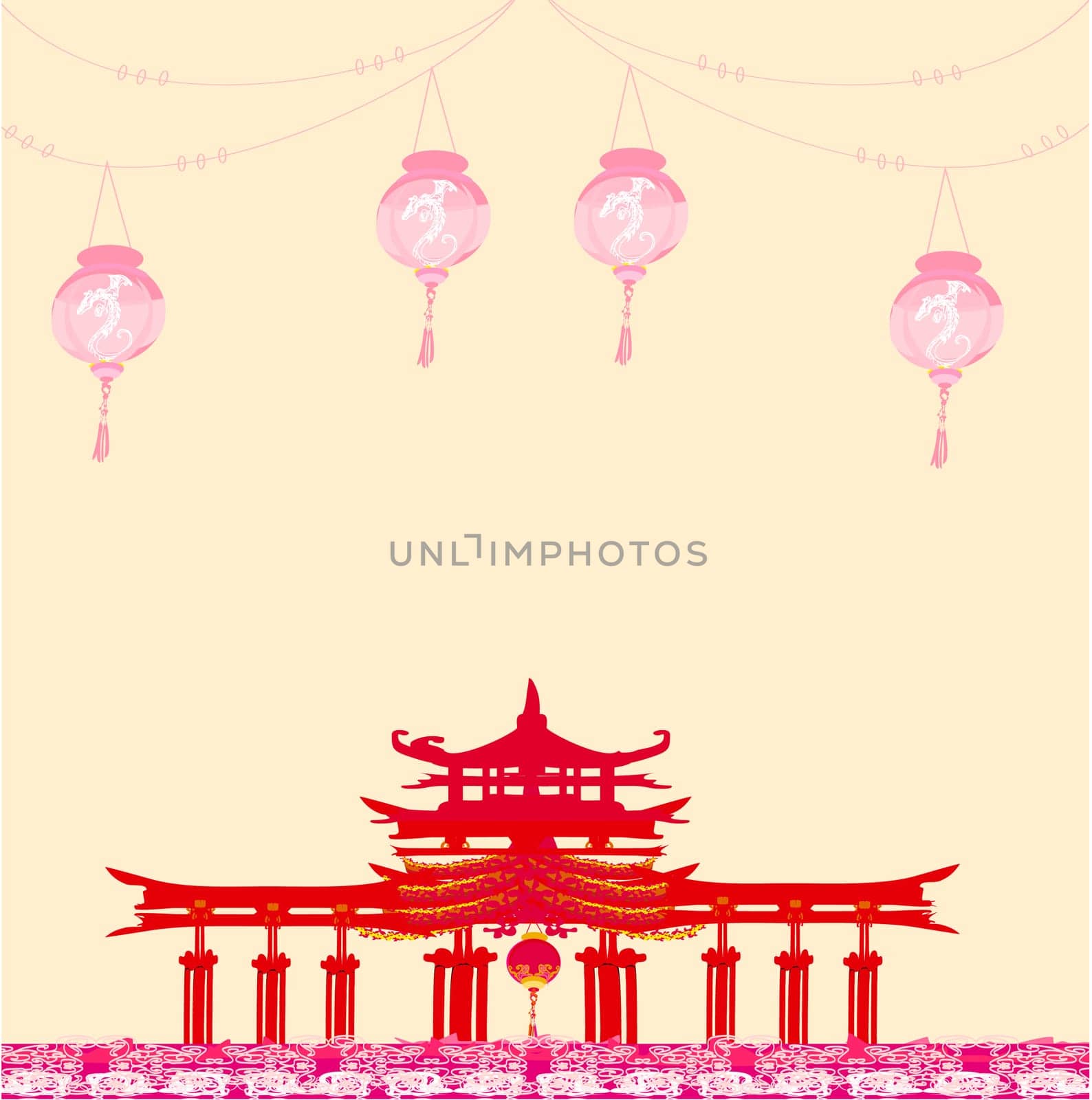Decorative Chinese Background