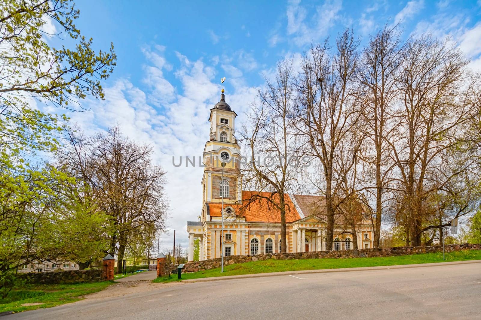 The Aluksne Evangelical Lutheran Church. Latvia
