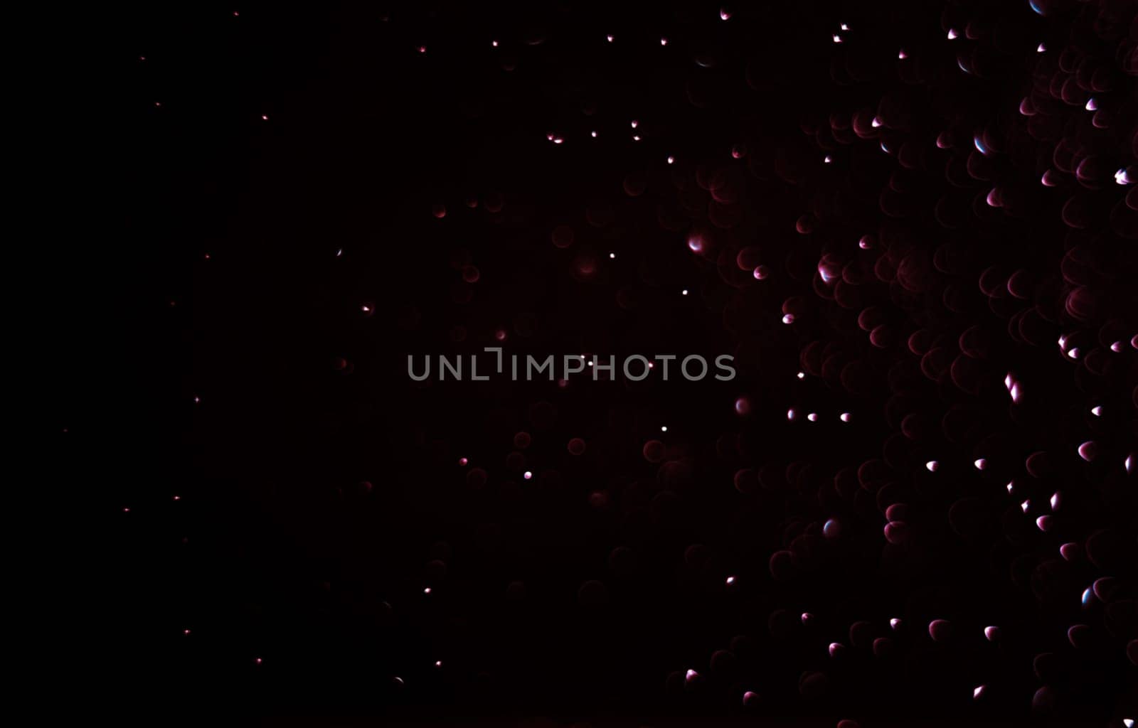 Light abstract dark bokeh christmas circle color glitter blurred black background