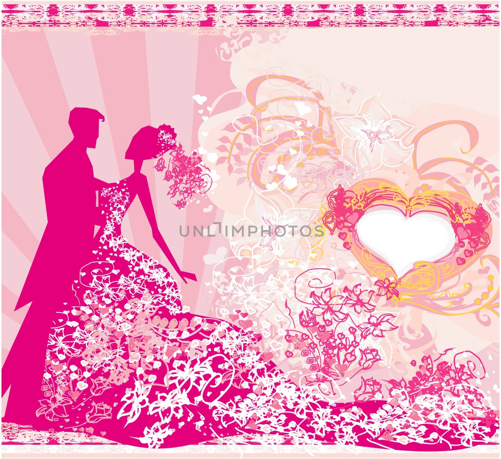 wedding dancing couple background