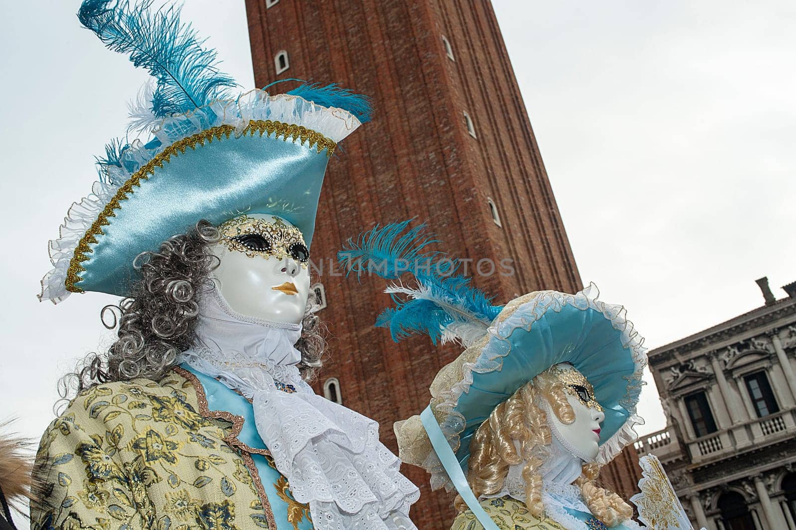 Venice, Italy - February 7 2018 - The Masks of carnival 2018. The Carnival of Venice (Italian: Carnevale di Venezia) is an annual festival held in Venice, Italy. The Carnival ends with the Christian celebration of Lent, forty days before Easter, on Shrove Tuesday (Martedì Grasso or Mardi Gras), the day before Ash Wednesday. The festival is world-famous for its elaborate masks.