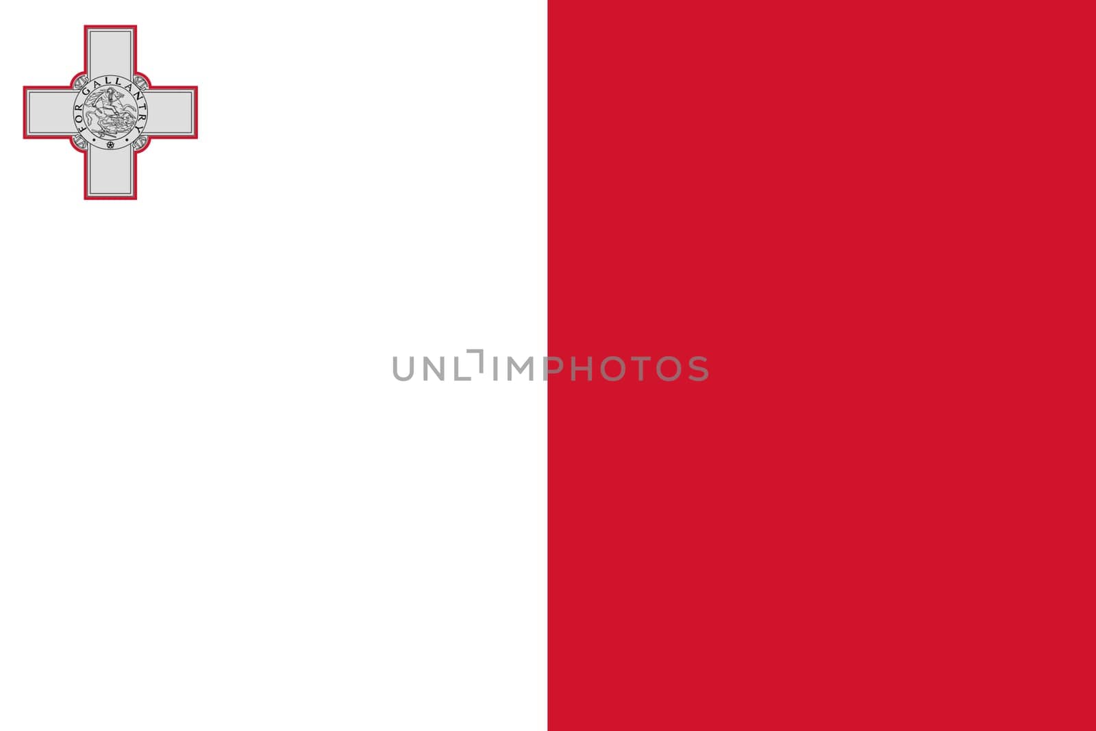 A Malta flag background illustration large file red white
